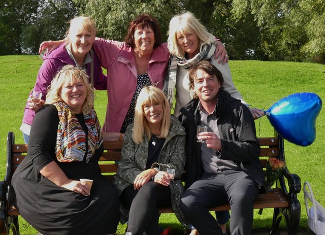 Friends in Stanley Park Blackpool