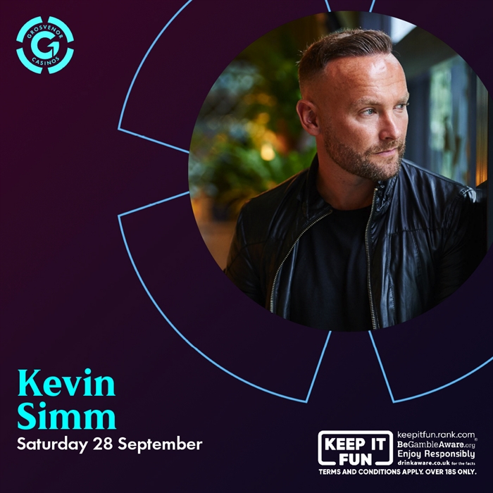 Kevin Simm from Liberty X  - Free Entry