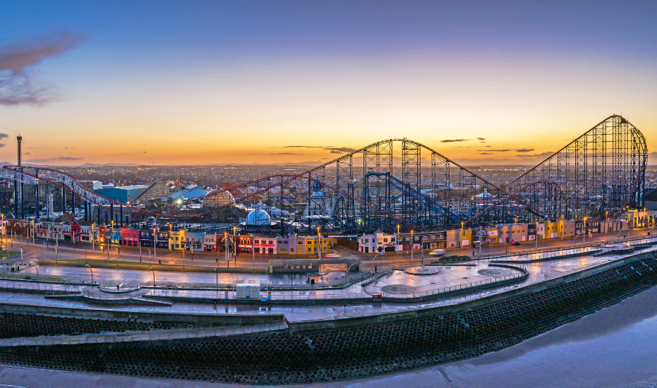 Main image for Pleasure Beach wins Best Seaside Park at UK Theme Park Awards article