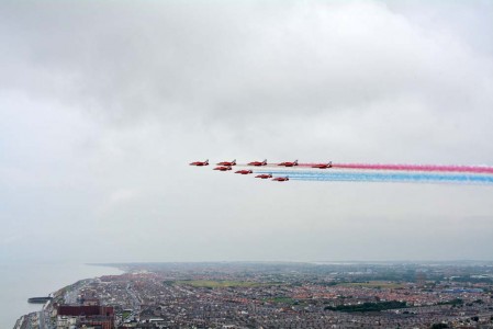 Main image for Windy weather fails to blow Blackpool Air Show off course! article