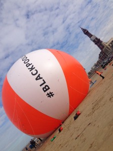 Main image for Blackpool Celebrates a Fantastic Start To The Season With Guinness World Record For Biggest Beach Ball article