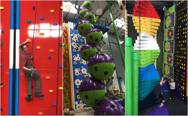 Clip n Climb activities in Blackpool