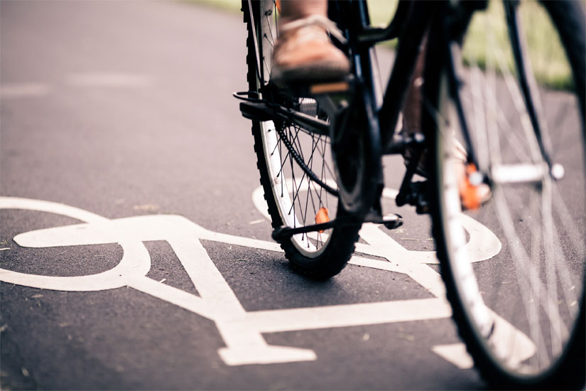 Main image for Temporary pop up cycle and pedestrian lanes to launch in Blackpool town centre  article