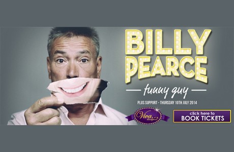 Main image for Billy Pearce Back In Blackpool For ‘Funny Guy’ Date At Viva! article