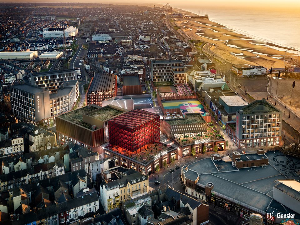 Main image for £300m Leisure Development Revealed for Blackpool Central Station Site article