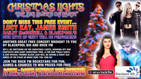 Main image for Blackpool Christmas Lights – The BIG Switch-On Party article