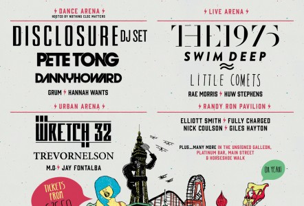 Main image for The 1975, Disclosure, And Wretch 32 To Headline Groundbreaking Blackpool Rocks Festival article