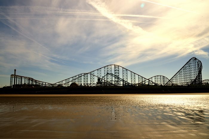 The Big One from Blackpool Beach