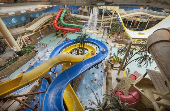 Inside Sandcastle Waterpark