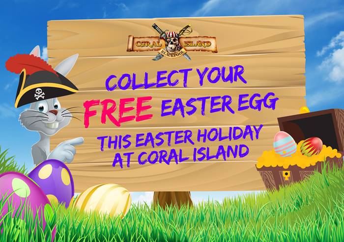 Main image for Family Fun at Coral Island this Easter article