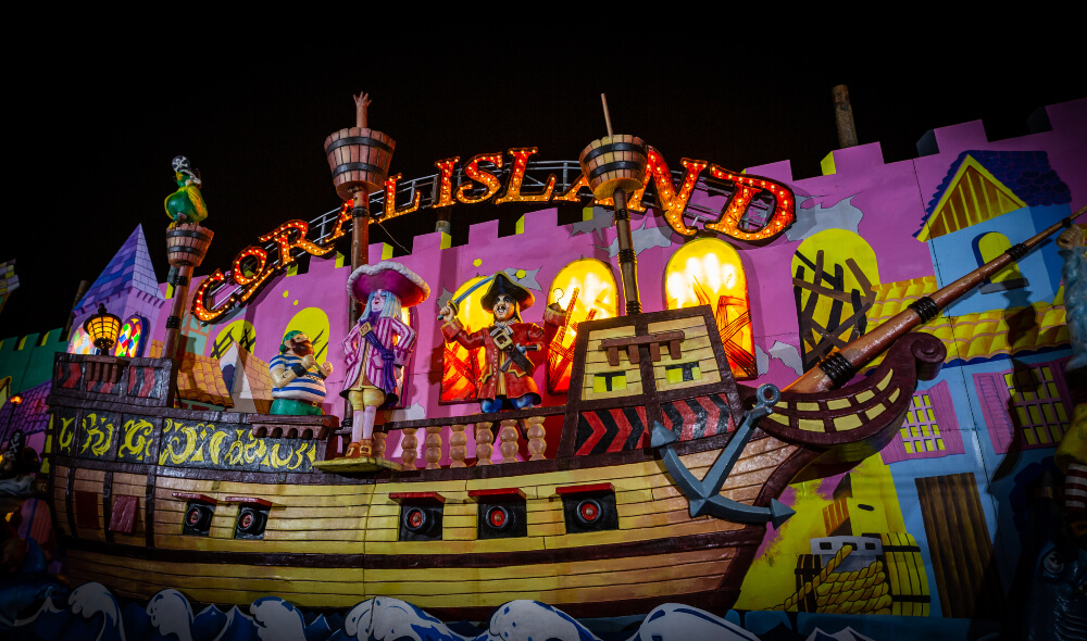 Pirate Tableau Blackpool Illuminations