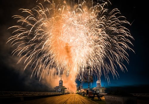 the World Fireworks Championship Blackpool