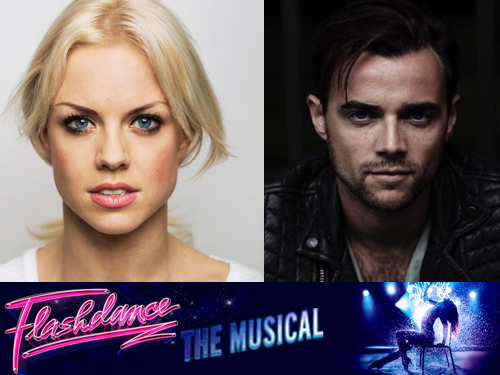 Main image for Joanne Clifton and Ben Adams to star in UK tour of Flashdance - The Musical article