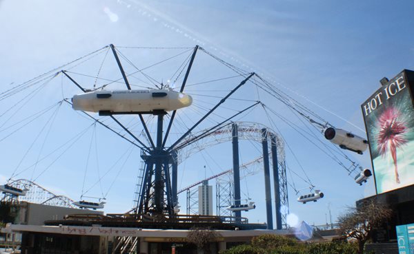 The Flying Machines at Pleasure Beach