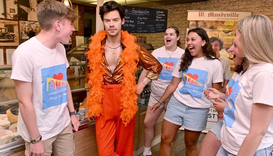 Main image for Harry Styles Moves into Madame Tussauds Blackpool article