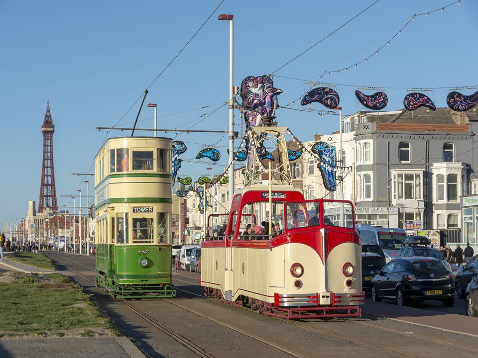 Main image for Blackpool Heritage Trams are back for August Bank Holiday Weekend article