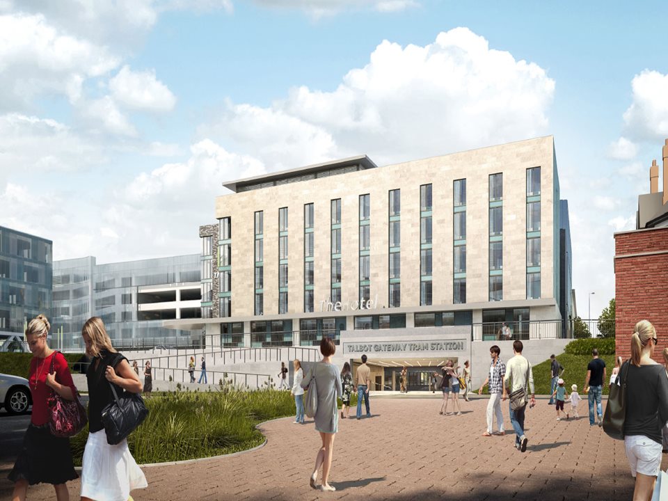 Main image for Work starts on next phase of Talbot Gateway article