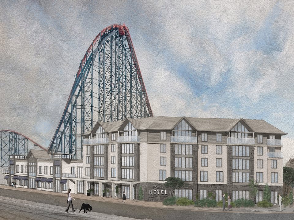 Main image for Blackpool Pleasure Beach Announces Plans For a New Hotel article