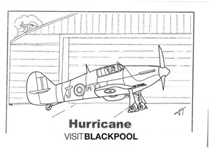 Hurricane Colouring Sheet