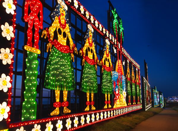 The tableaux at Blackpool Illuminations