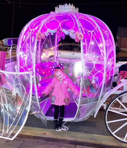 Blackpool Illuminations Cinderella carriages