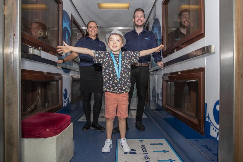 Main image for Six Year Old Charlie Barratt Becomes Voice Of The Blackpool Tower article