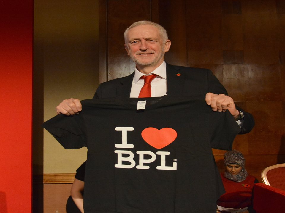 Main image for Jeremy Corbyn MP shows the love for Blackpool at the North West Labour Party Conference article