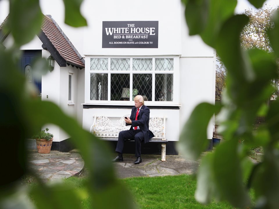 Main image for Donald Trump Arrives in Blackpool! article