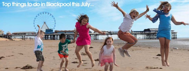 Main image for Heatwave may be over but the July fun is just beginning in Blackpool article