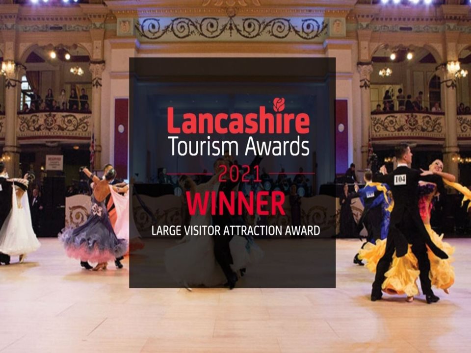 Main image for Winter Gardens Wins Lancashire Tourism Award article