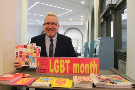 Main image for Tower turns rainbow-coloured to mark LGBT history month article