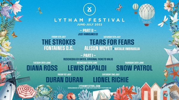 Lytham Festival Line Up