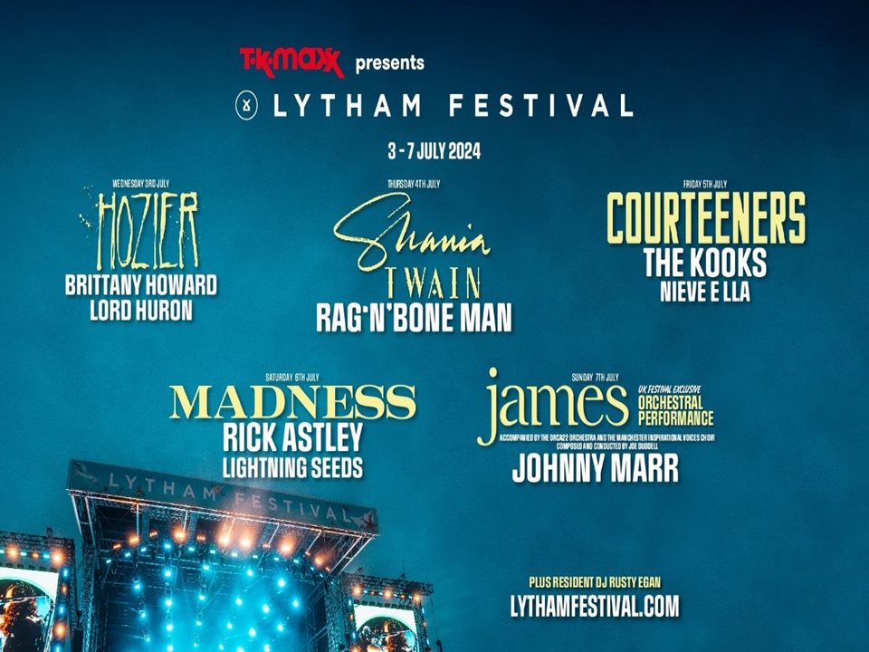 Main image for Shania Twain Set To Headline Lytham Festival article