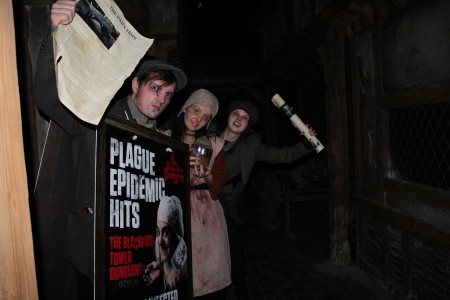 Main image for Plague epidemic hits The Blackpool Tower Dungeon!  Are you infected or Healthy? article