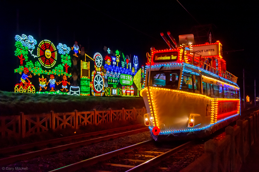 Blackpool Heritage Trams and Illuminations