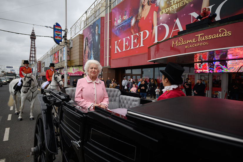 Main image for Keep Calm...The Queen Has Arrived In Blackpool! article