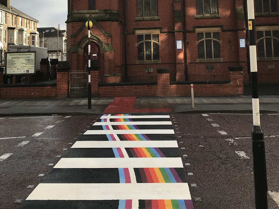 Main image for Rainbow Crossings Installed article