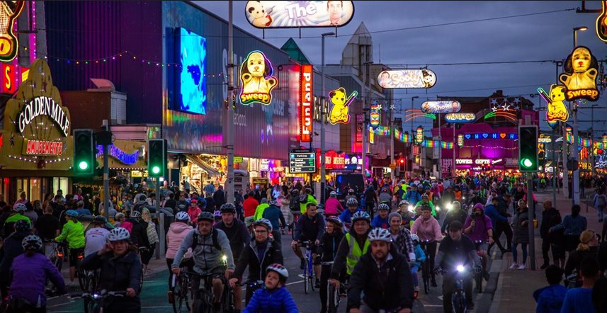 ride the lights blackpool event