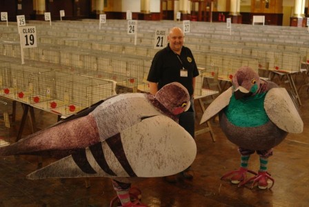 Main image for Giant Pigeons Parade Welcomed by 20,000 in Blackpool article