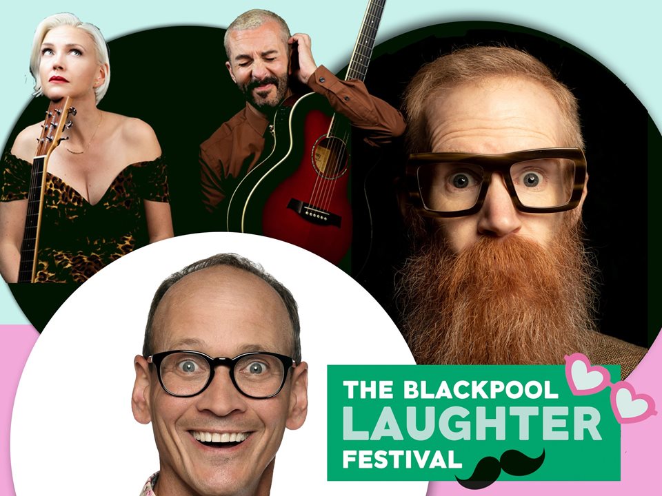 Main image for Blackpool Laughter Festival 2022 article