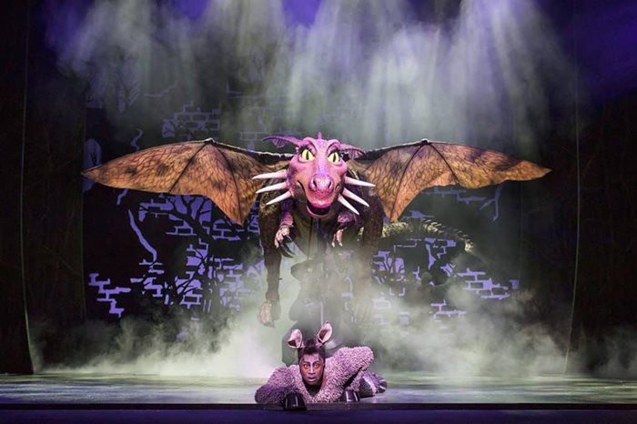 Shrek the Musical dragon