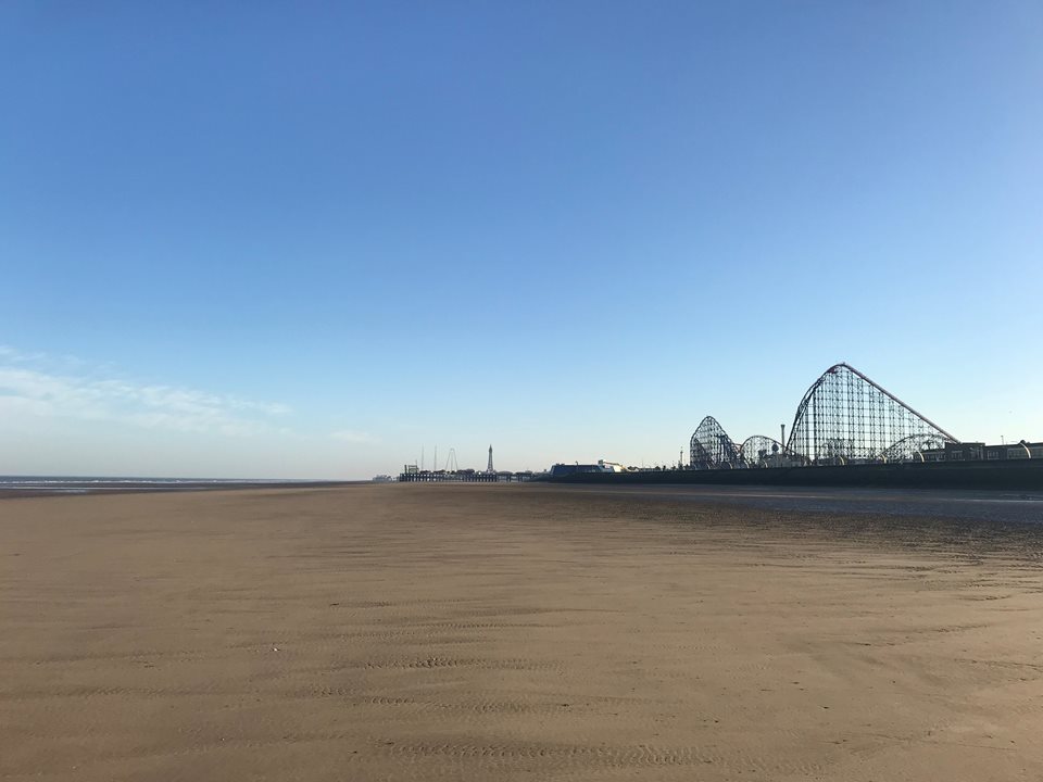 Main image for Blackpool South named as the only Blue Flag beach in the North West article