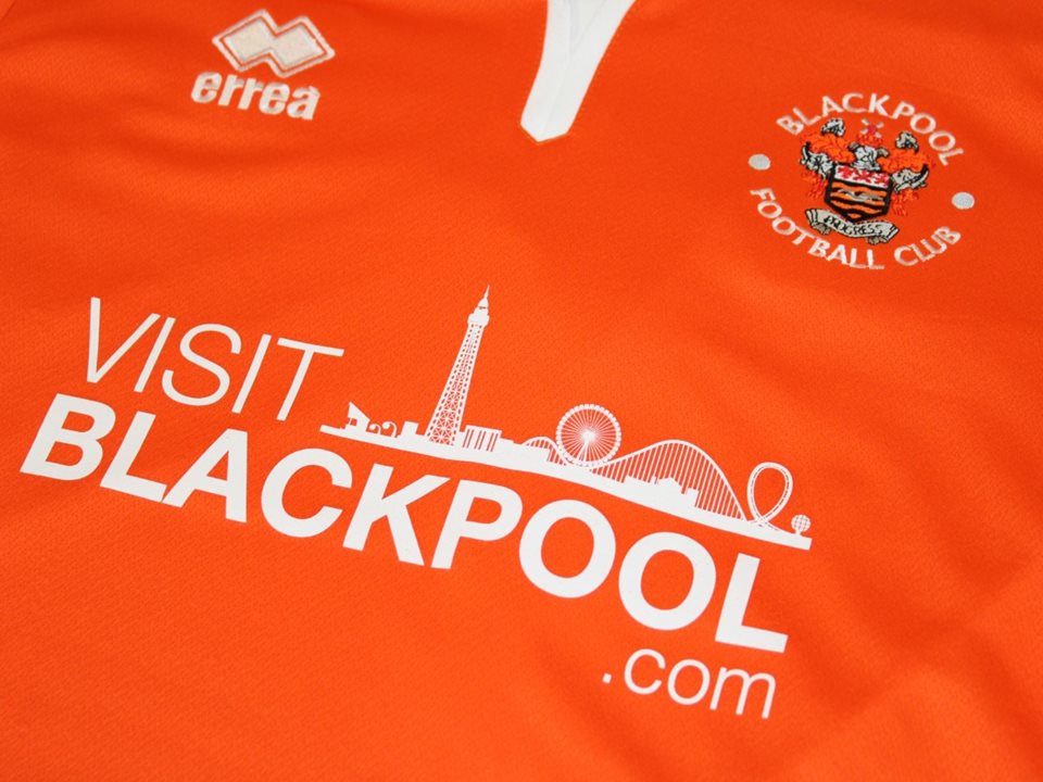 Main image for Blackpool Football Club Announces New Principal Shirt Sponsorship Agreement! article