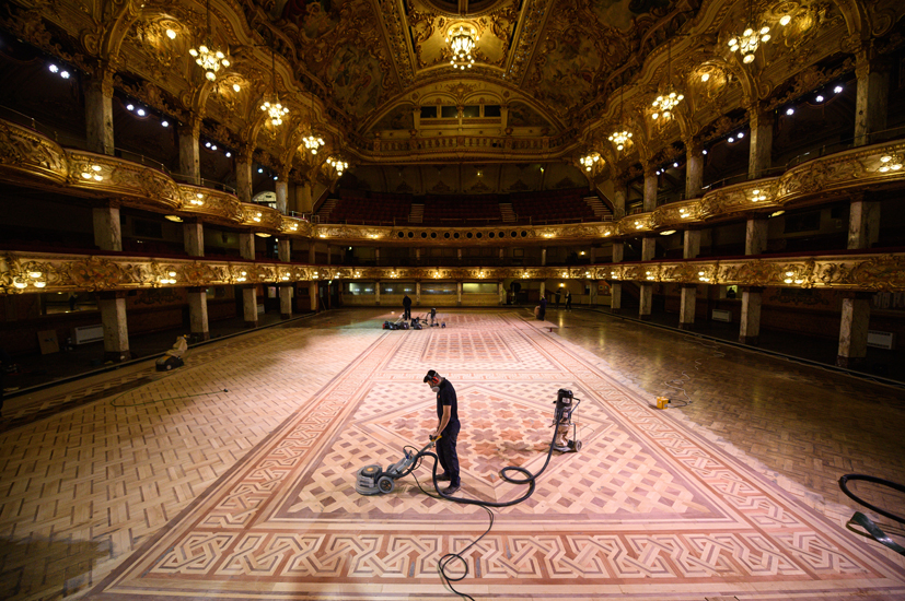 The Blackpool Tower Ballroom refurb