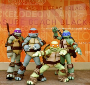 Main image for TEENAGE MUTANT NINJA TURTLE TIME AT BLACKPOOL PLEASURE BEACH! article