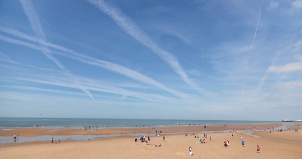 Blackpool beach