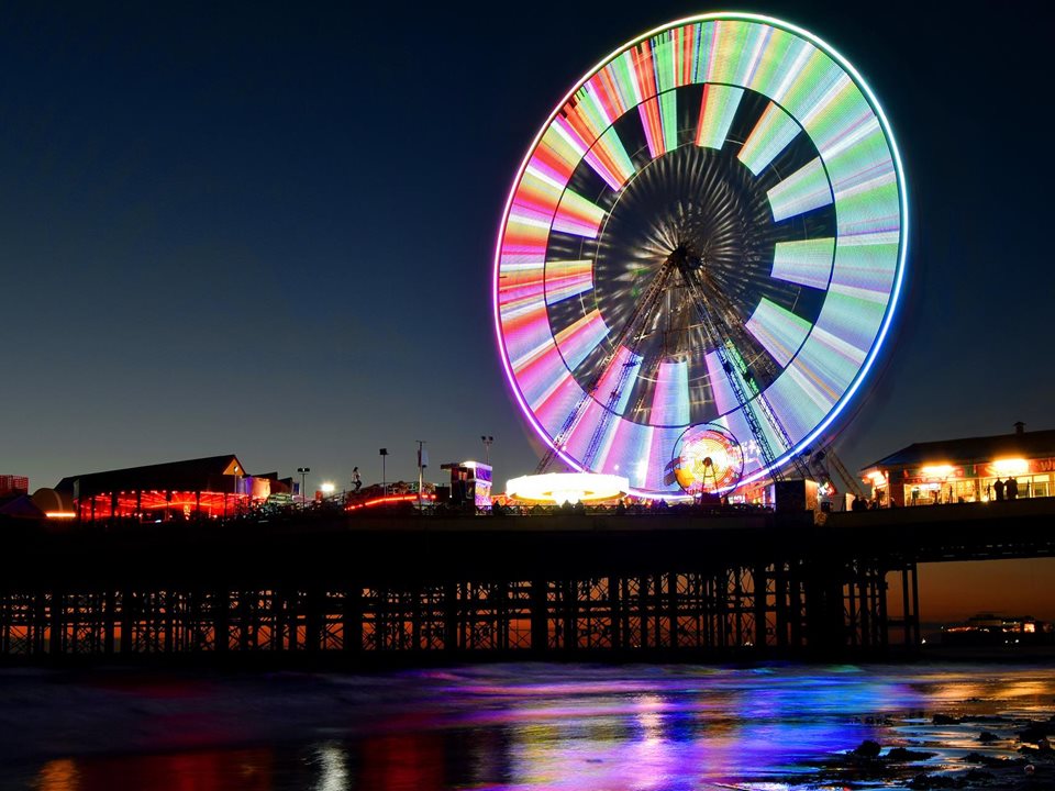 Main image for The Blackpool Pier Company Announce the Big Wheel’s Brand New Light Show! article