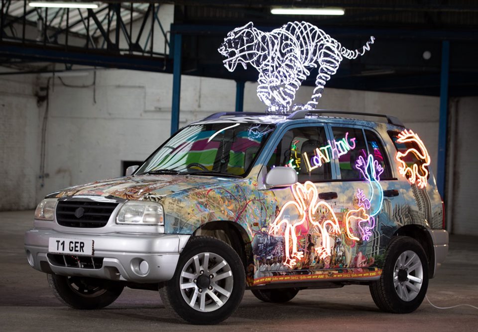 Main image for White Tiger Car Roars into Blackpool article