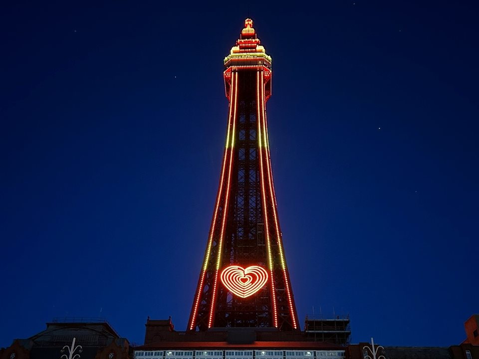 Main image for Winnie the Pooh Day lights up Blackpool! article