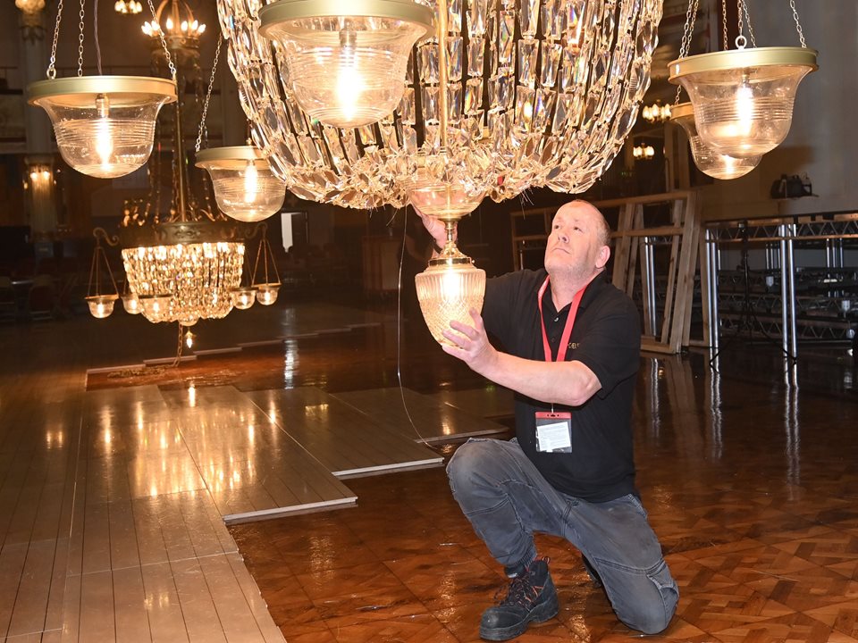 Main image for Winter Gardens' Chandeliers article